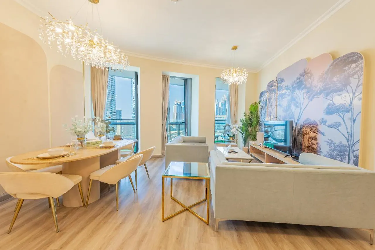 Apartamento First Class 2Br With Full Dubai Skyline & Sea View